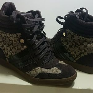 Coach Wedge Sneakers
